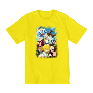 Nome do produto Camiseta Infantil (10 a 14 anos) -  Nanatsu no Taizai