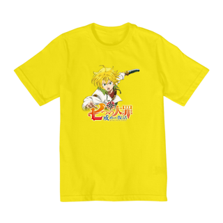Nome do produto Camiseta Infantil (10 a 14 anos) -  Nanatsu no Taizai