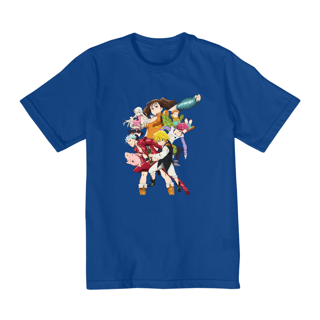 Nome do produto Camiseta Infantil (10 a 14 anos) -  Nanatsu no Taizai