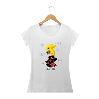 Nome do produto Camiseta Feminina - Naruto (Deidara)