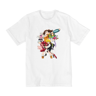 Nome do produto Camiseta Infantil (10 a 14 anos) -  Nanatsu no Taizai