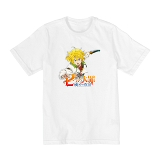 Nome do produto Camiseta Infantil (10 a 14 anos) -  Nanatsu no Taizai