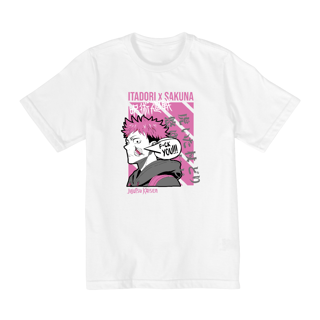 Nome do produto Camiseta Infantil (10 a 14 anos) - Jujutsu Kaisen