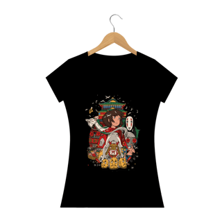 Camiseta Feminina - A Viagem de Chihiro (Spirited Away) 