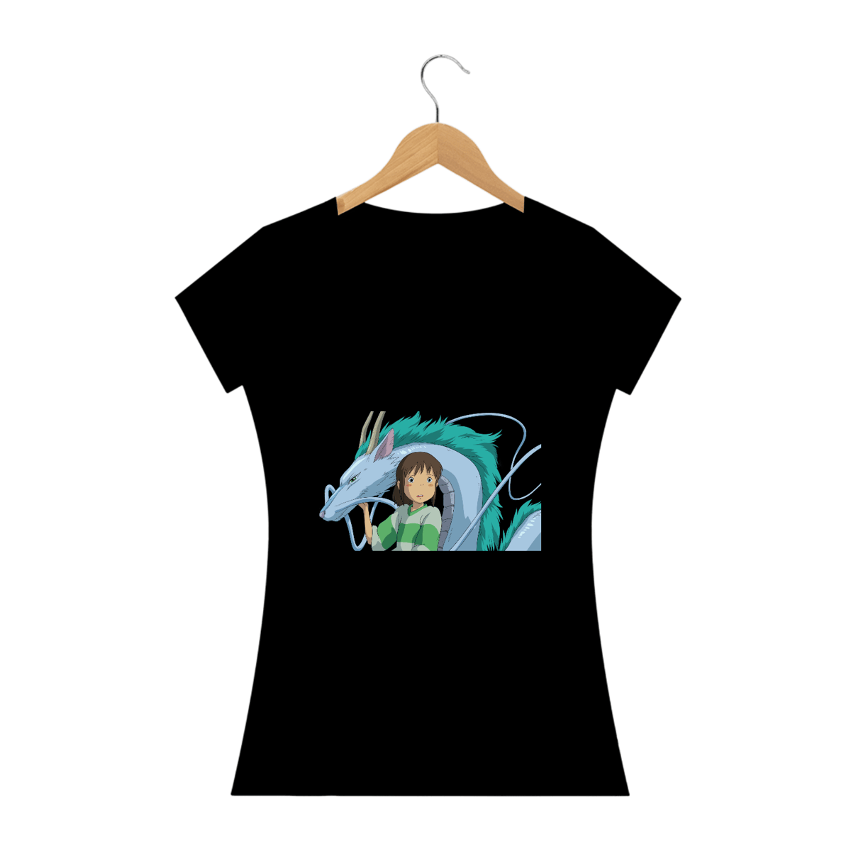 Nome do produto: Camiseta Feminina - A Viagem de Chihiro (Spirited Away)