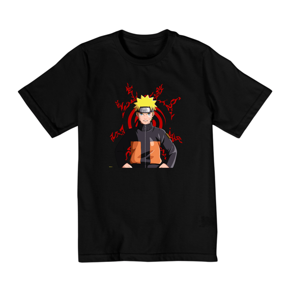Camiseta Infantil (10 a 14 anos) - Naruto Shippuden