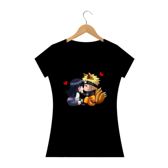 Camiseta Feminina - Naruto & Hinata
