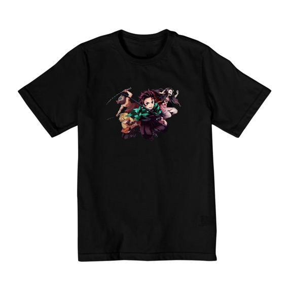 Camiseta Infantil (10 a 14 anos) - Demon Slayer