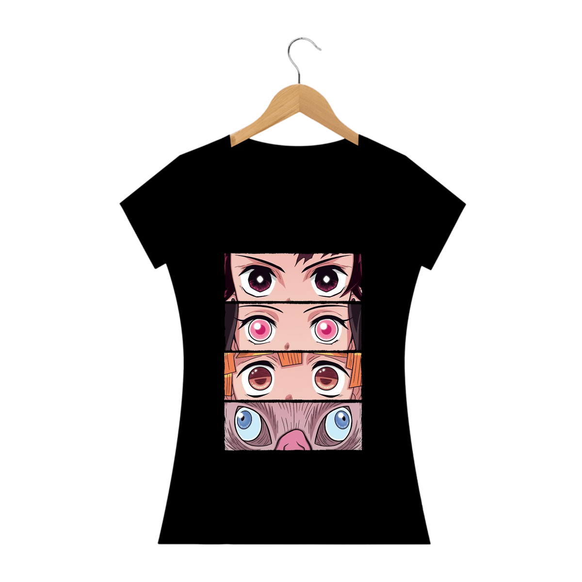 Nome do produto: Camiseta Feminina - Demon Slayer