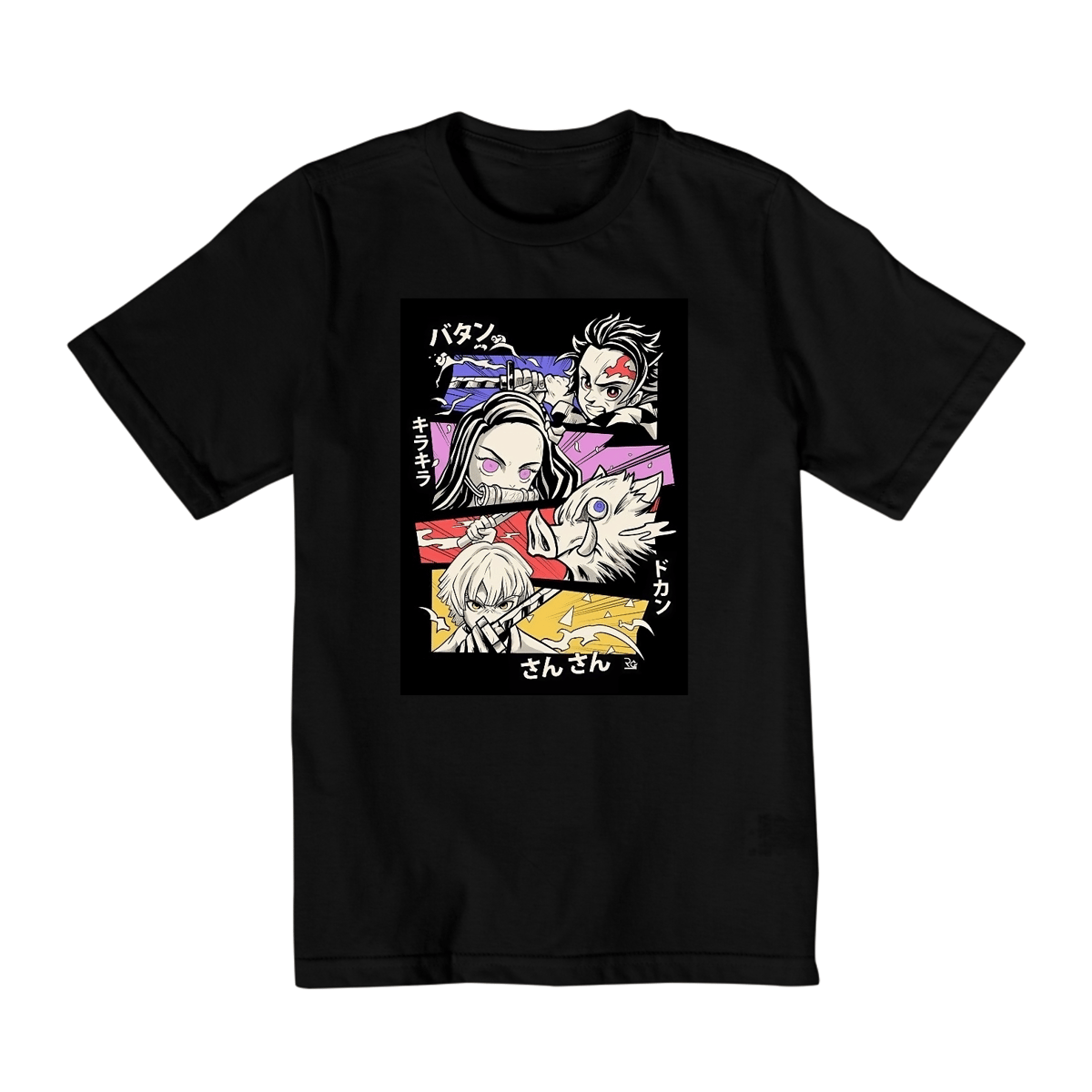 Nome do produto: Camiseta Infantil (10 a 14 anos) - Demon Slayer