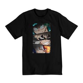 Camiseta Infantil (10 a 14 anos) - My Hero Academia