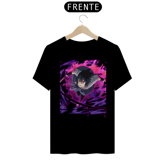 Camisa Masculina - Naruto (Sasuke)
