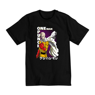 Camiseta Infantil (10 a 14 anos) - One Punch-Man