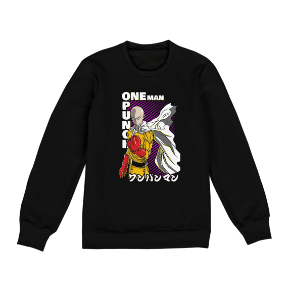 Moletom Fechado UNISSEX - One Punch-Man