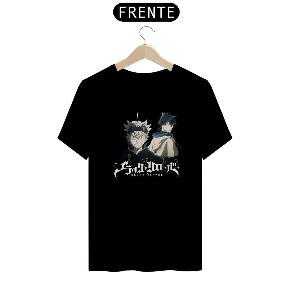 Nome do produto: Camiseta Masculina - Black Clover