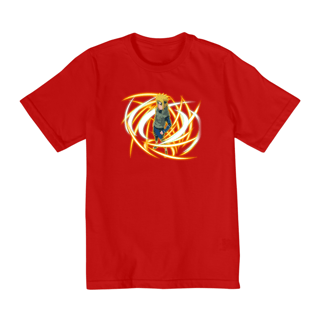Nome do produto Camiseta Infantil (10 a 14 anos) - Naruto (Minato)