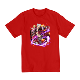 Nome do produto Camiseta Infantil (10 a 14 anos) -  Nanatsu no Taizai