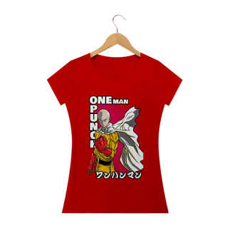 Nome do produto Camiseta Feminina - One Punch-Man