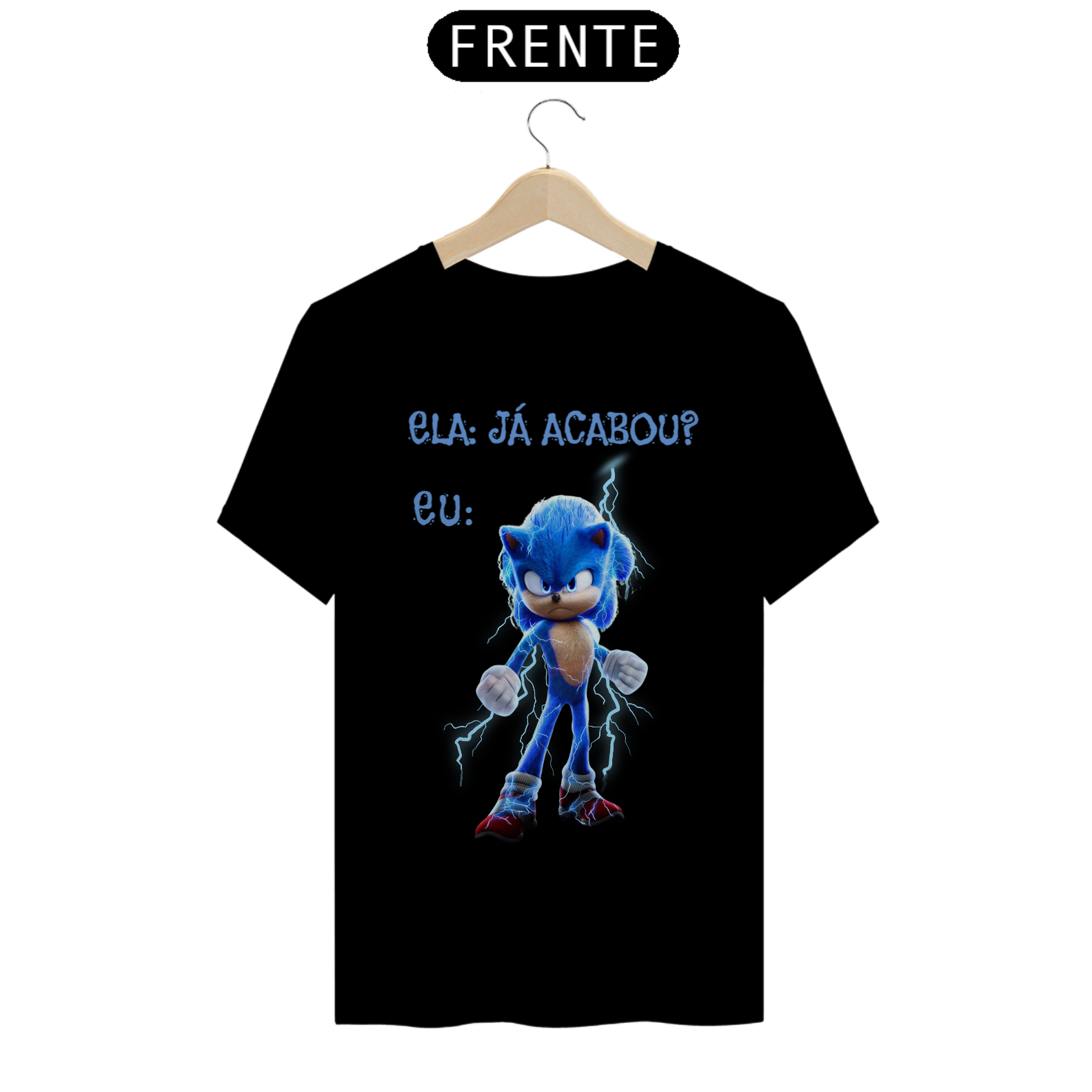 Camiseta Meme Sonic