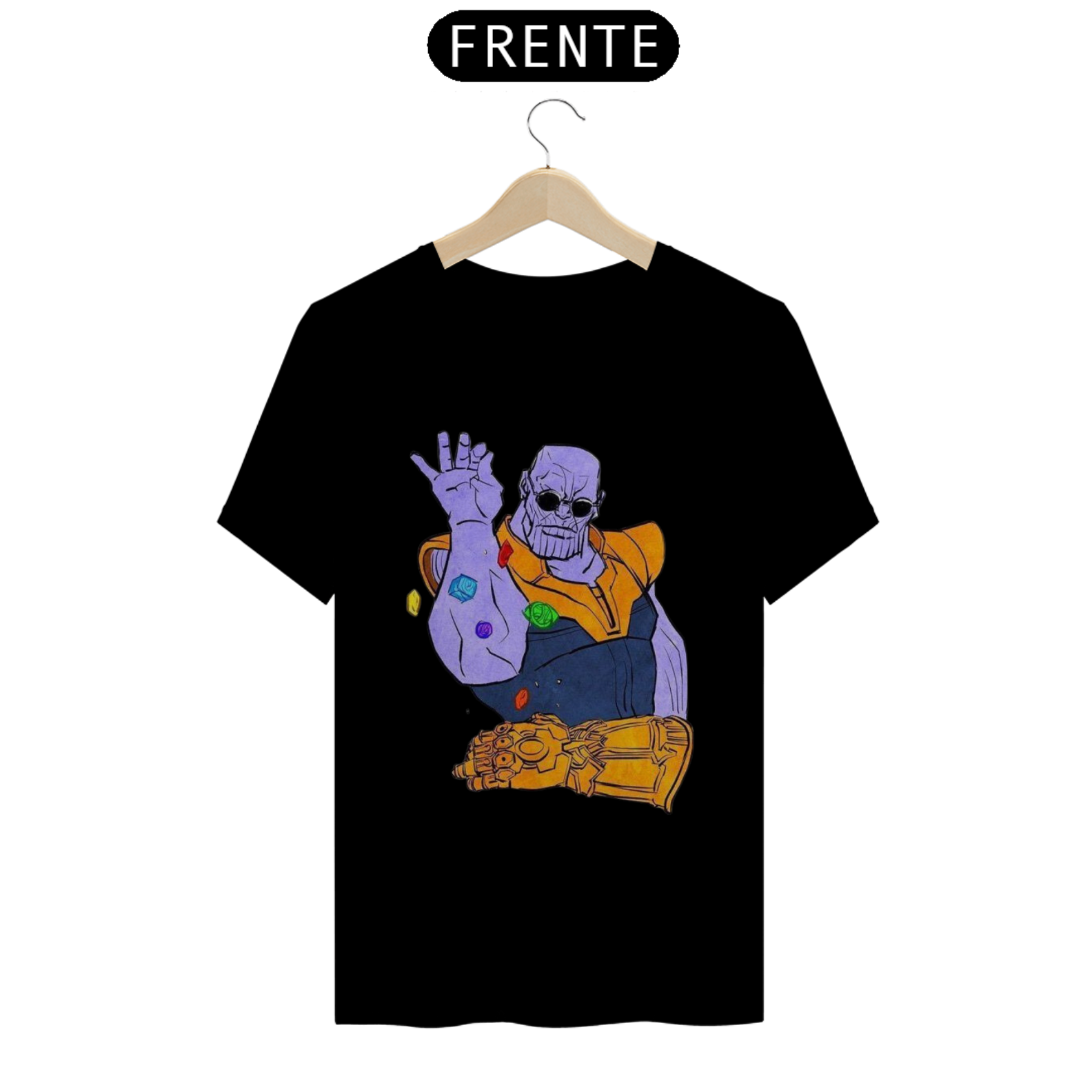 Camiseta Thanos Temperando Luva