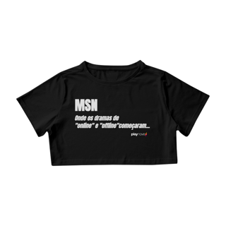 Nome do produto Camisa MSN
