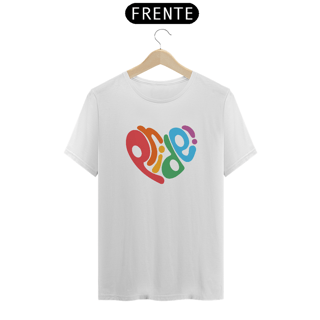 Nome do produto Camiseta Pride Coração