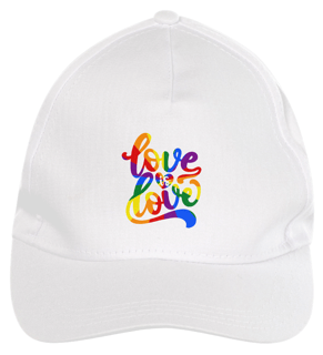 Nome do produto Boné (Brim) Love is love