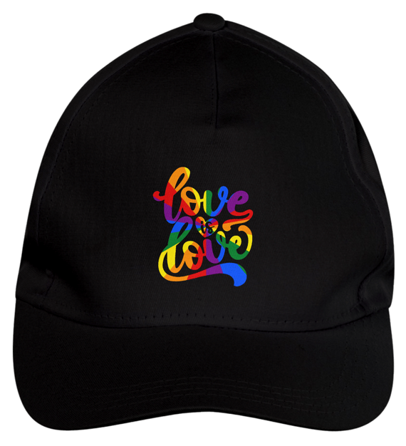 Boné (Brim) Love is love