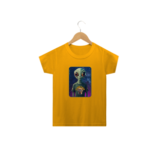 Nome do produto CAMISETA CLASSIC INFANTIL, ET I LOVE CATS-2 A 14 ANOS