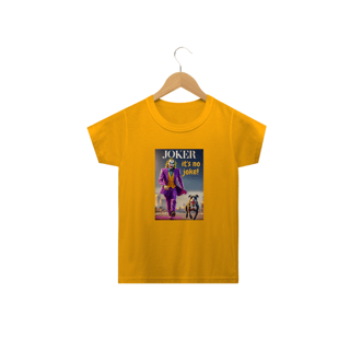 Nome do produto CAMISETA CLASSIC INFANTIL, DOG JOKER - 2 HA 14 ANOS