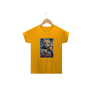 Nome do produto CAMISETA CLASSIC INFANTIL CAT, LINHA FILME JASON I LOVE IT SEXTA FEIRA 13-2 A 14 ANOS 