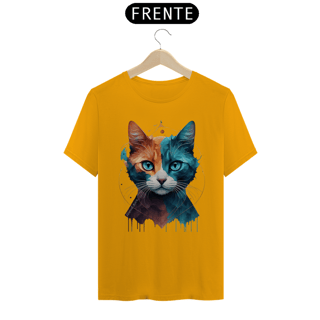 Nome do produto CAMISETA T-SHIRT CLASSIC, COLORFUL CAT 
