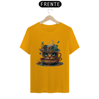 Nome do produto CAMISETA T-SHIRT CLASSIC, CAT IN THE CUP