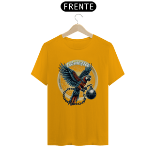 Nome do produto CAMISETA T-SHIRT CLASSIC ARARA, LET ME FREE
