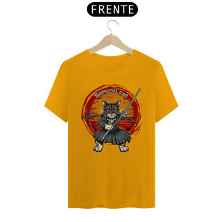 Nome do produto CAMISETA T-SHIRT CLASSIC, SAMURAI CAT