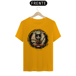 Nome do produto CAMISETA T-SHIRT CLASSIC, SAMURAI CAT