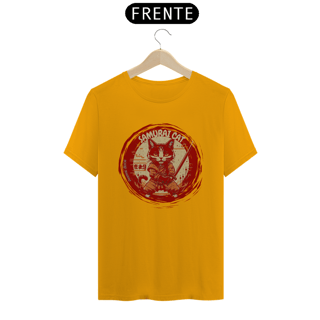 Nome do produto CAMISETA T-SHIRT CLASSIC, SAMURAI CAT
