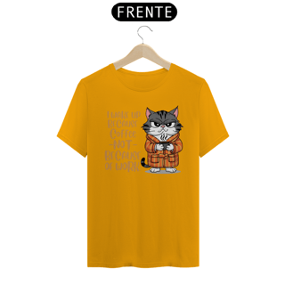 Nome do produto CAMISETA T-SHIRT CLASSIC, CAT COFFEE