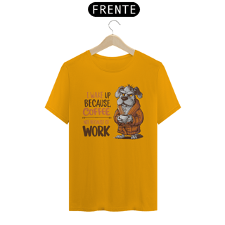Nome do produto CAMISETA T-SHIRT CLASSIC, DOG COFFEE