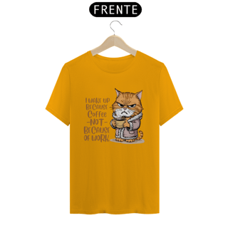 Nome do produto CAMISETA T-SHIRT CLASSIC, CAT COFFEE