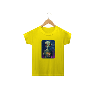 Nome do produto CAMISETA CLASSIC INFANTIL, ET I LOVE CATS-2 A 14 ANOS