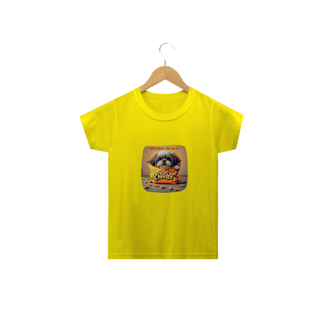 Nome do produto CAMISETA CLASSIC INFANTIL, DOG CHEETOS IMPOSSIVEL TER SO UM-2  A 14 ANOS