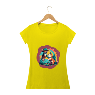 Nome do produto CAMISETA BABY LONG QUALITY, PETS BEST FRIENDS