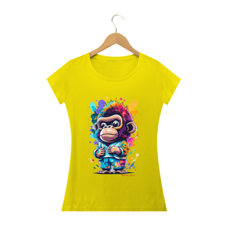 Nome do produto CAMISETA BABY LONG QUALITY, KING MONKEY
