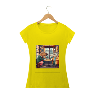 Nome do produto CAMISETA BABY LONG QUALITY,  FRIENDS 