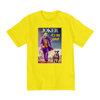Nome do produto CAMISETA QUALITY INFANTIL DOG, JOKER-10 A 14 ANOS 