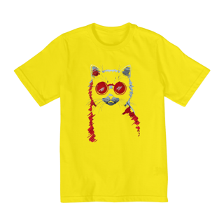 Nome do produto CAMISETA QUALITY INFANTIL, CAT TRAÇOS-10 A 14 ANOS