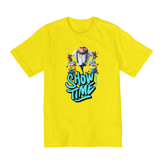 Nome do produto CAMISETA QUALITY INFANTIL, MEU MALVADO FAVORITO SHOW TIME-2 A  8 ANOS