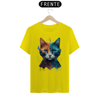 Nome do produto CAMISETA T-SHIRT QUALITY, COLORFUL CAT