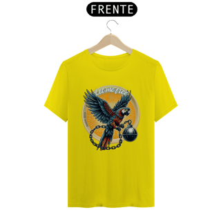 Nome do produto CAMISETA T-SHIRT CLASSIC ARARA, LET ME FREE